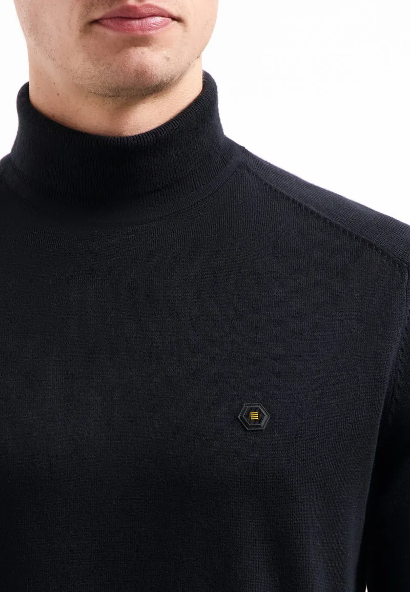 Pullover Roll Neck, Black