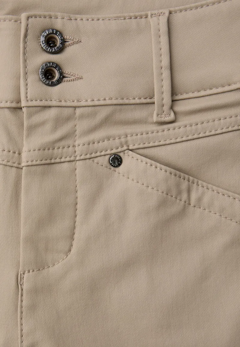 LTD QR_Studio_Slim Fit Coating, dark morn beige