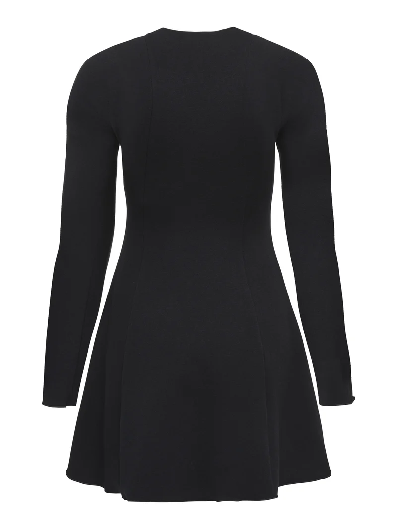 ONLKENYA L/S DRESS JRS, Black