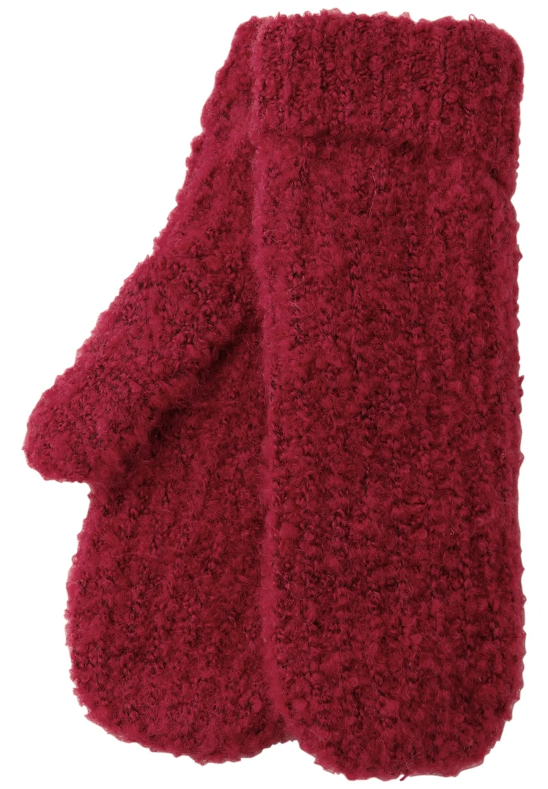 OP_Boucle Knit Gloves_Boucle K, carpet red