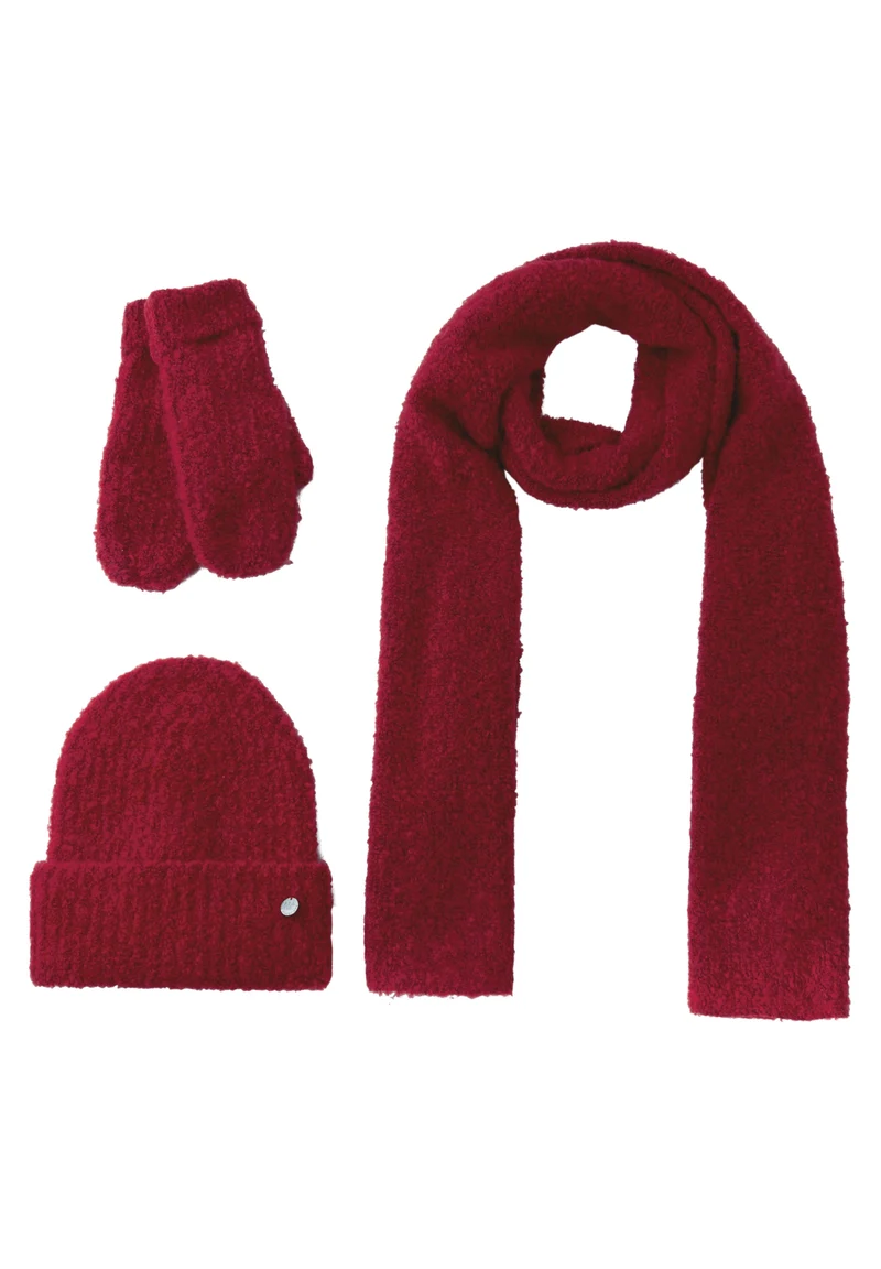 OP_Boucle Knit Gloves_Boucle K, carpet red