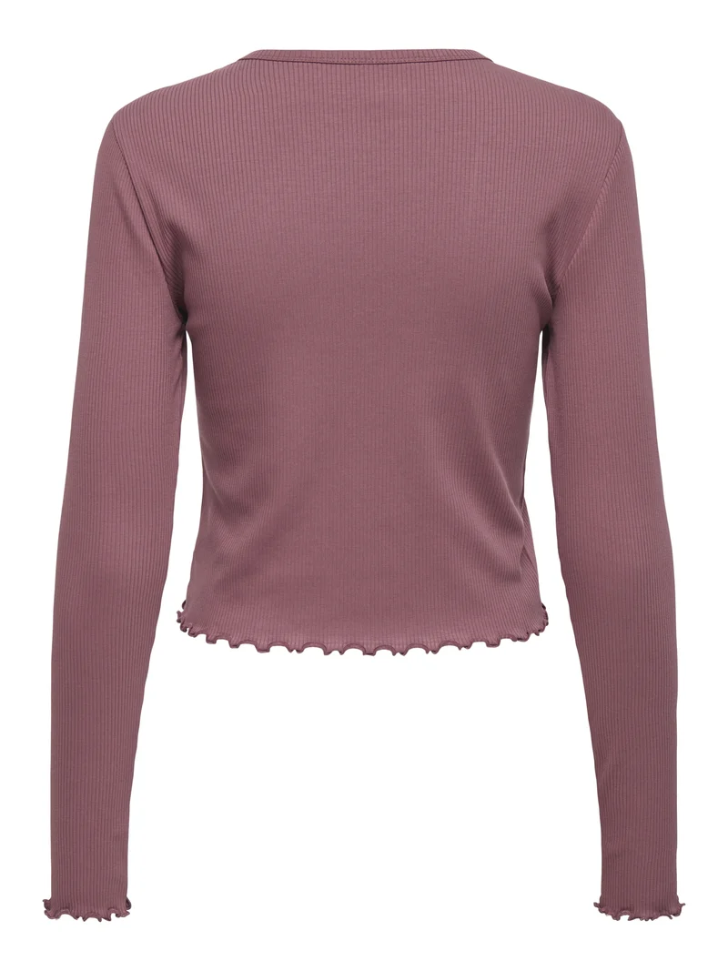 ONLINA L/S CARDIGAN JRS, Rose Brown