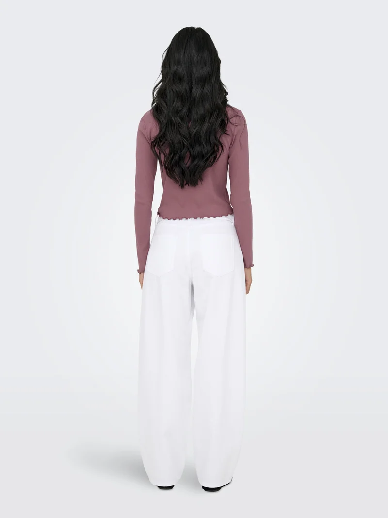 ONLINA L/S CARDIGAN JRS, Rose Brown