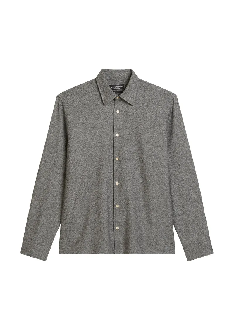 Kent collar, long sleeves, no pocke, multi/black