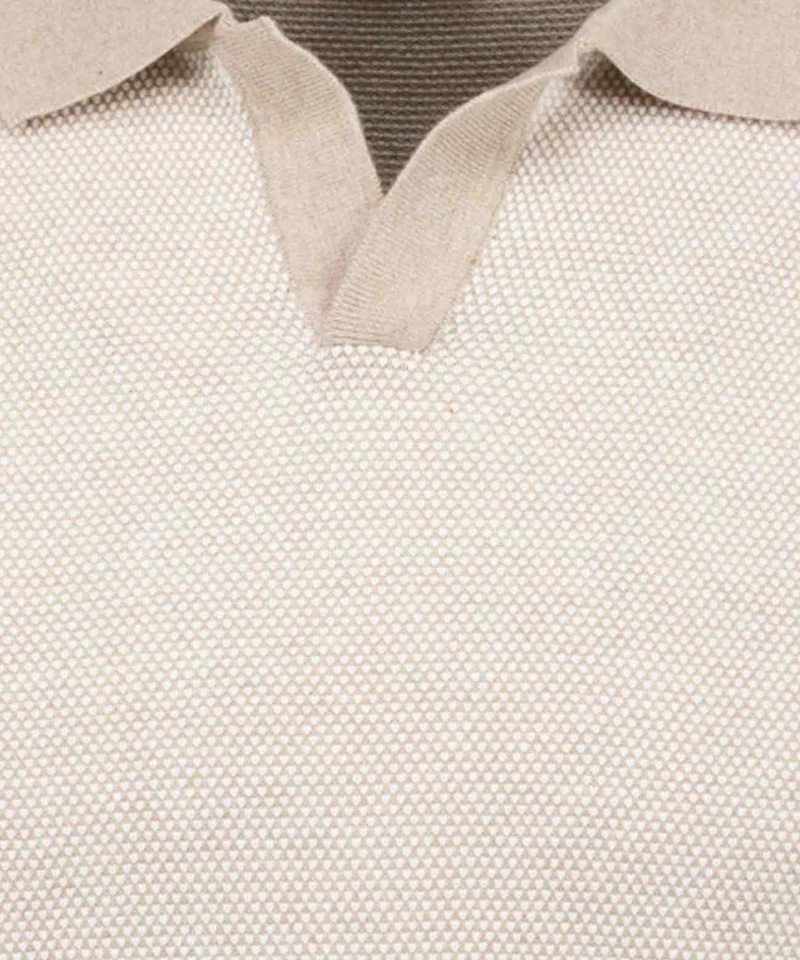 Resort collar, 2-coloured, SAND MELAN