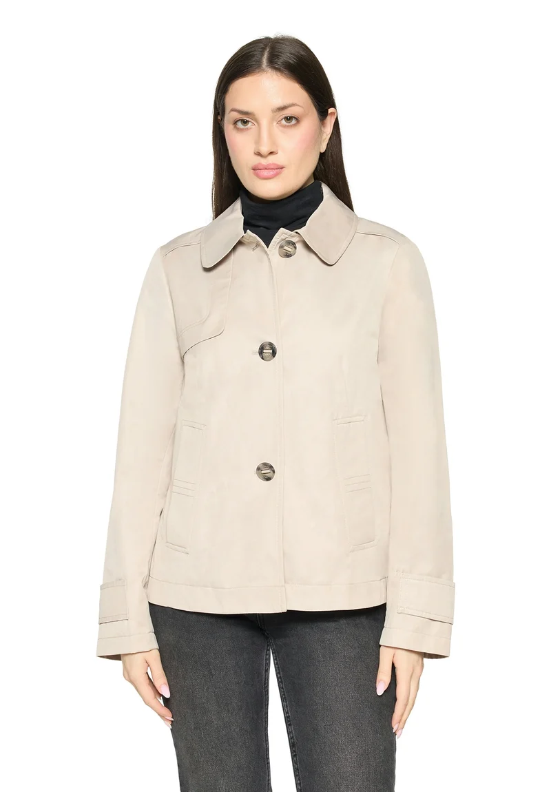 Jacke Casual, Silver Beige