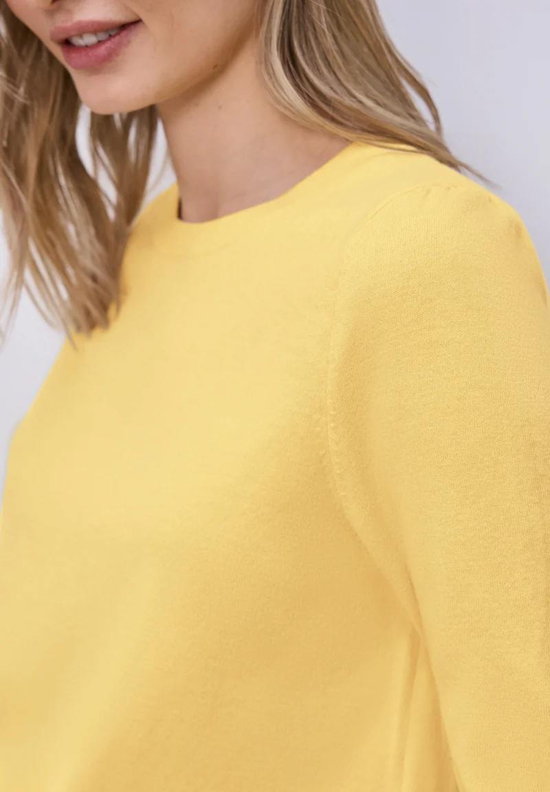 LTD_QR_short sleeve, bloom yellow