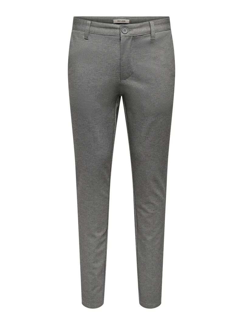 ONSMARK SLIM DITSY 020934 PANT NOOS, Silver Lining/MGM