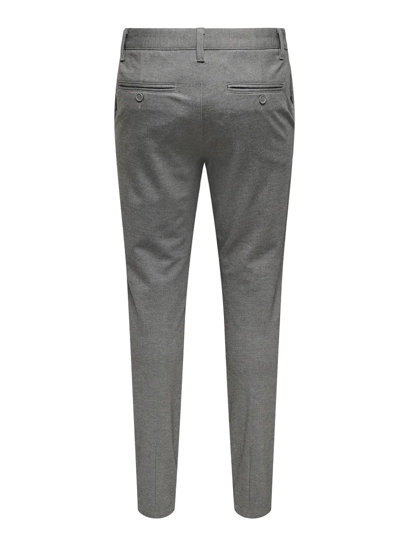 ONSMARK SLIM DITSY 020934 PANT NOOS, Silver Lining/MGM