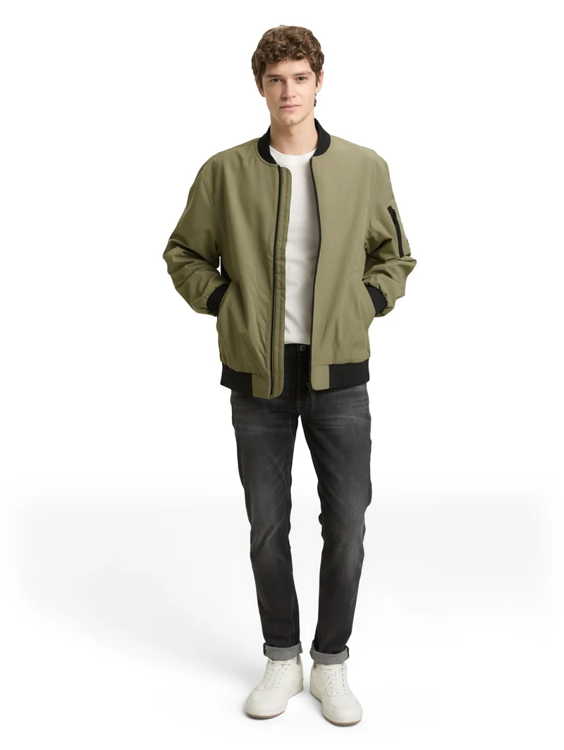 bomber jacket, tree moss green