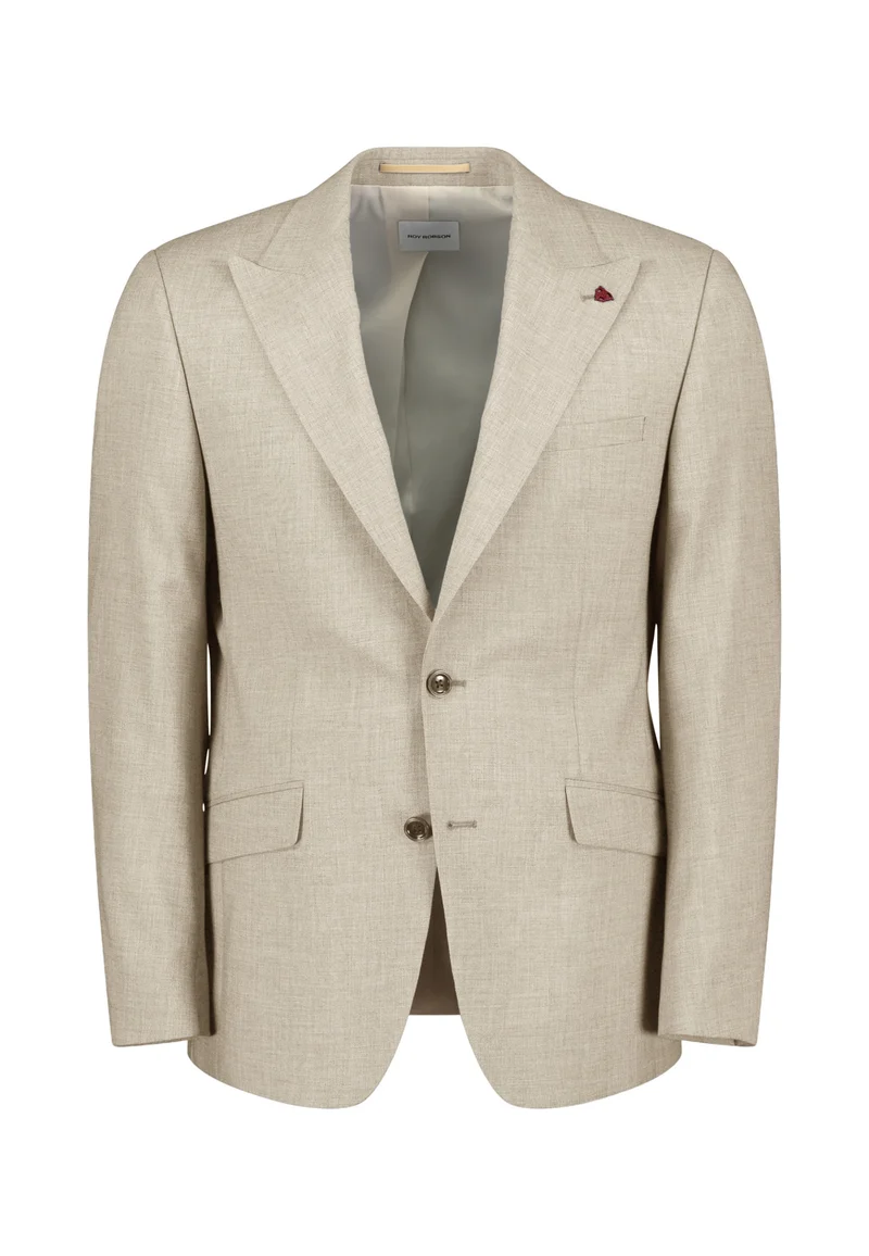BAUKASTEN-SAKKO, LIGHT BROWN