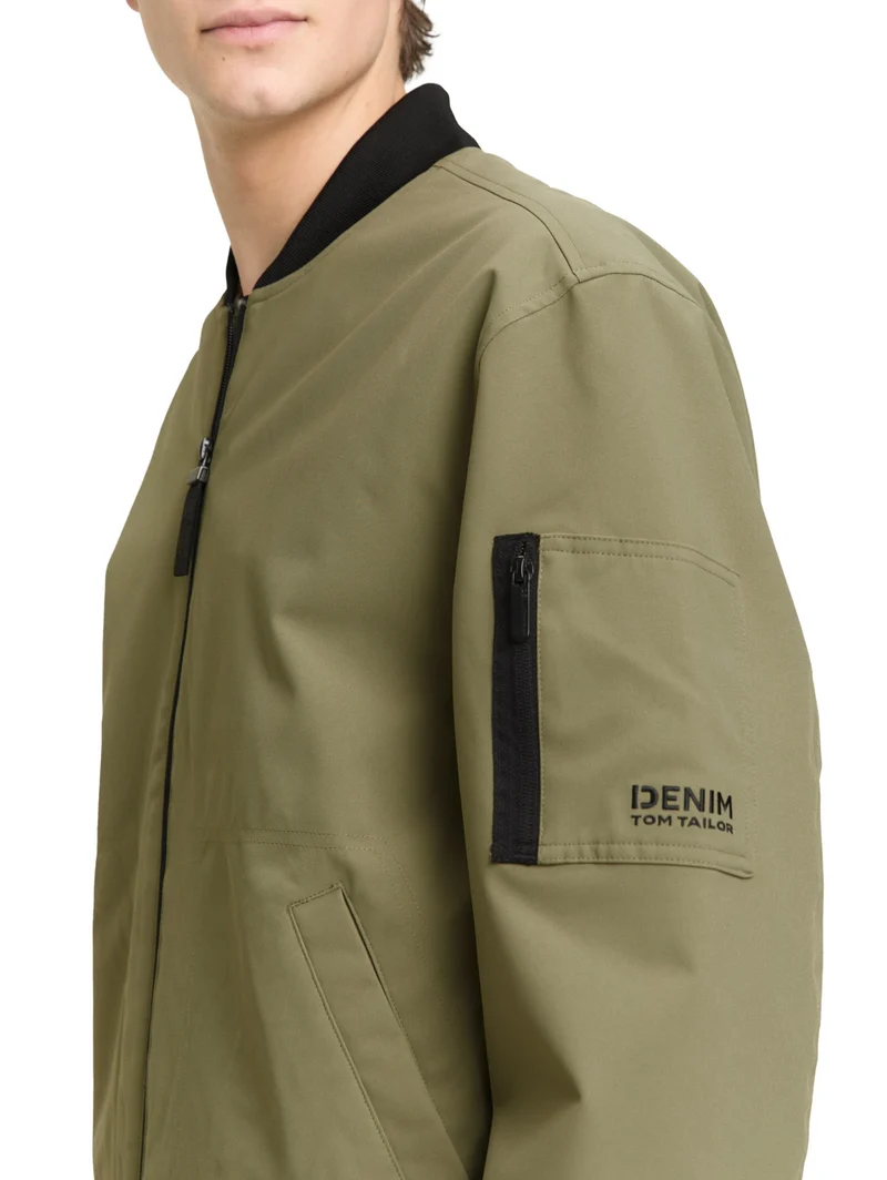 bomber jacket, tree moss green