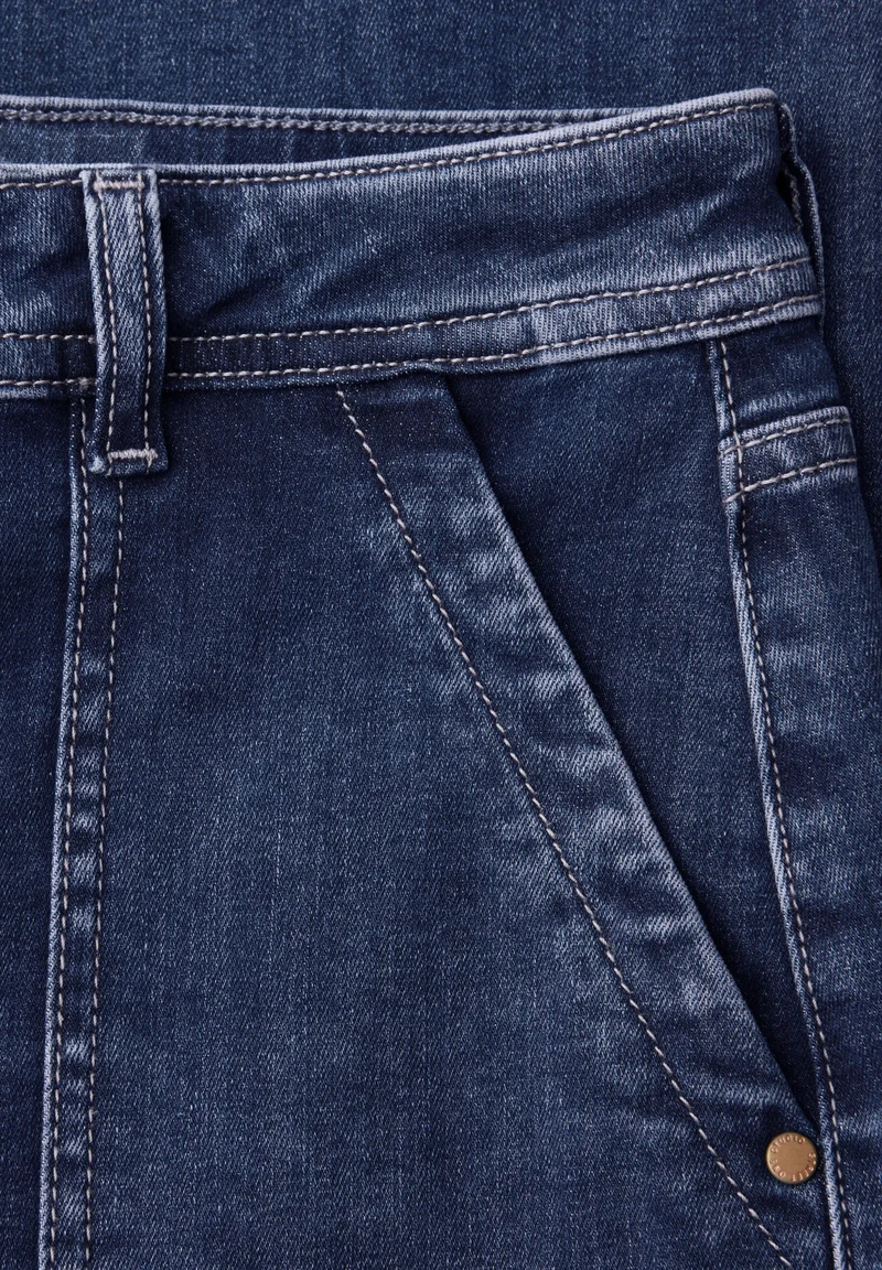 Studio Style Straight Leg,mw,m, Medium Blue Washed
