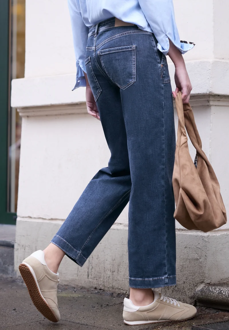 Studio Style Straight Leg,mw,m, Medium Blue Washed