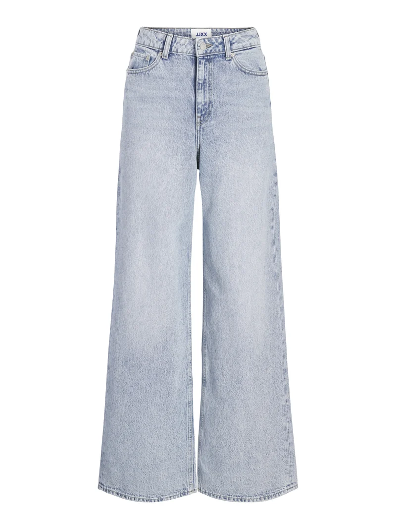 JXTOKYO WIDE HW R400 DNM NOOS, Light Blue Denim