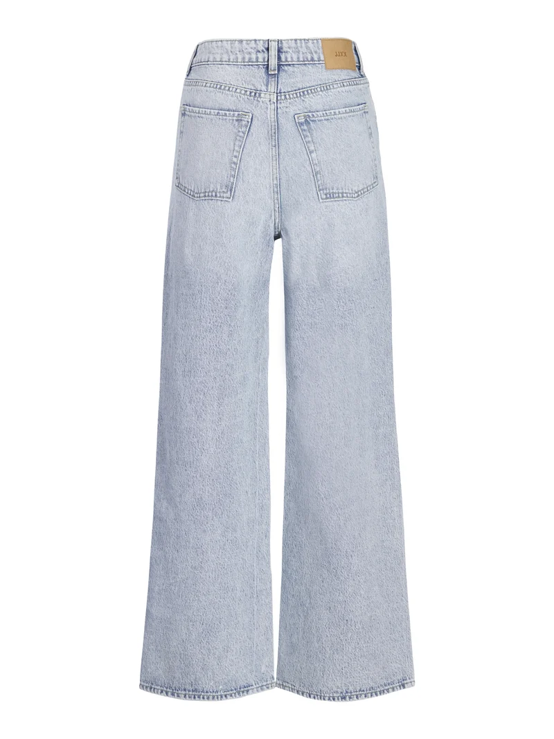 JXTOKYO WIDE HW R400 DNM NOOS, Light Blue Denim