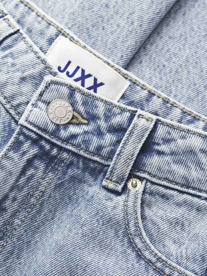 JXTOKYO WIDE HW R400 DNM NOOS, Light Blue Denim