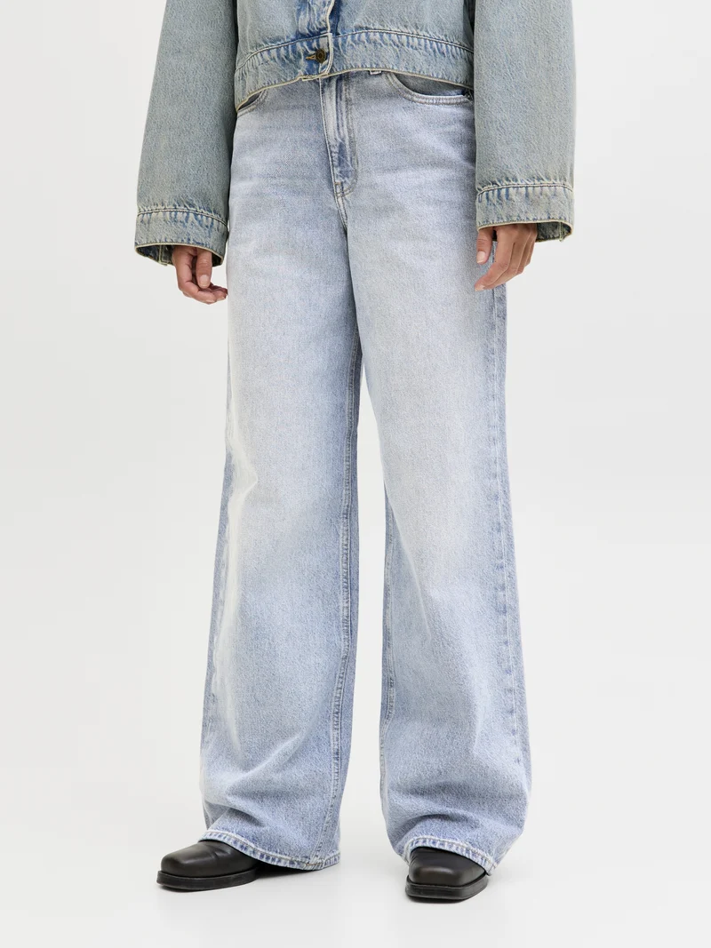 JXTOKYO WIDE HW R400 DNM NOOS, Light Blue Denim