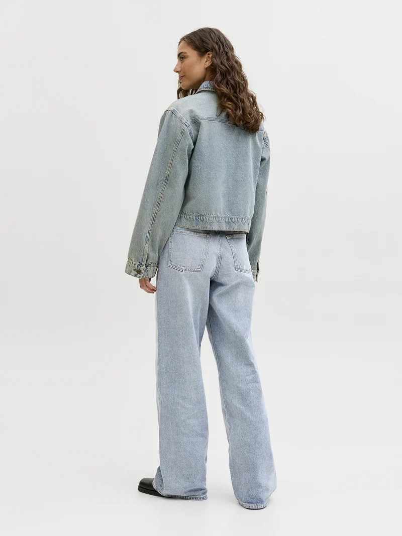 JXTOKYO WIDE HW R400 DNM NOOS, Light Blue Denim