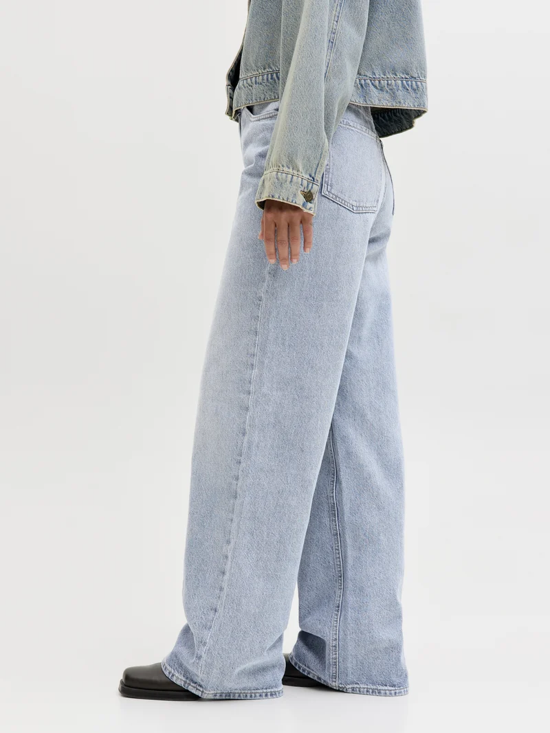 JXTOKYO WIDE HW R400 DNM NOOS, Light Blue Denim