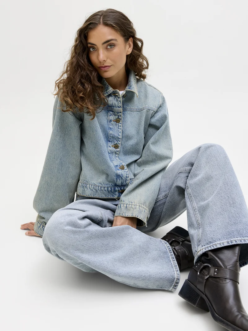 JXTOKYO WIDE HW R400 DNM NOOS, Light Blue Denim