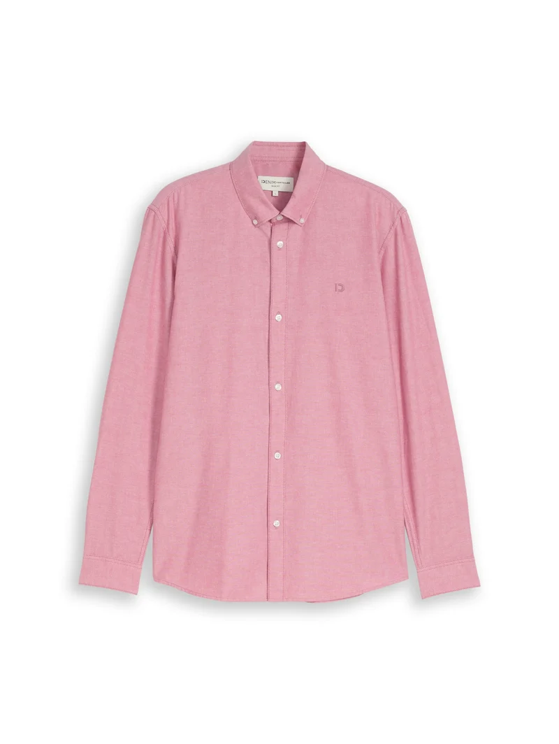 oxford shirt, baroque rose chambray