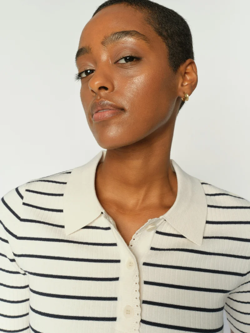 MMCaliz Stripe SS Knit