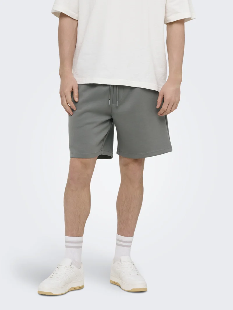ONSLUCA LIFE RLX S SHORTS SWEAT, Sedona Sage