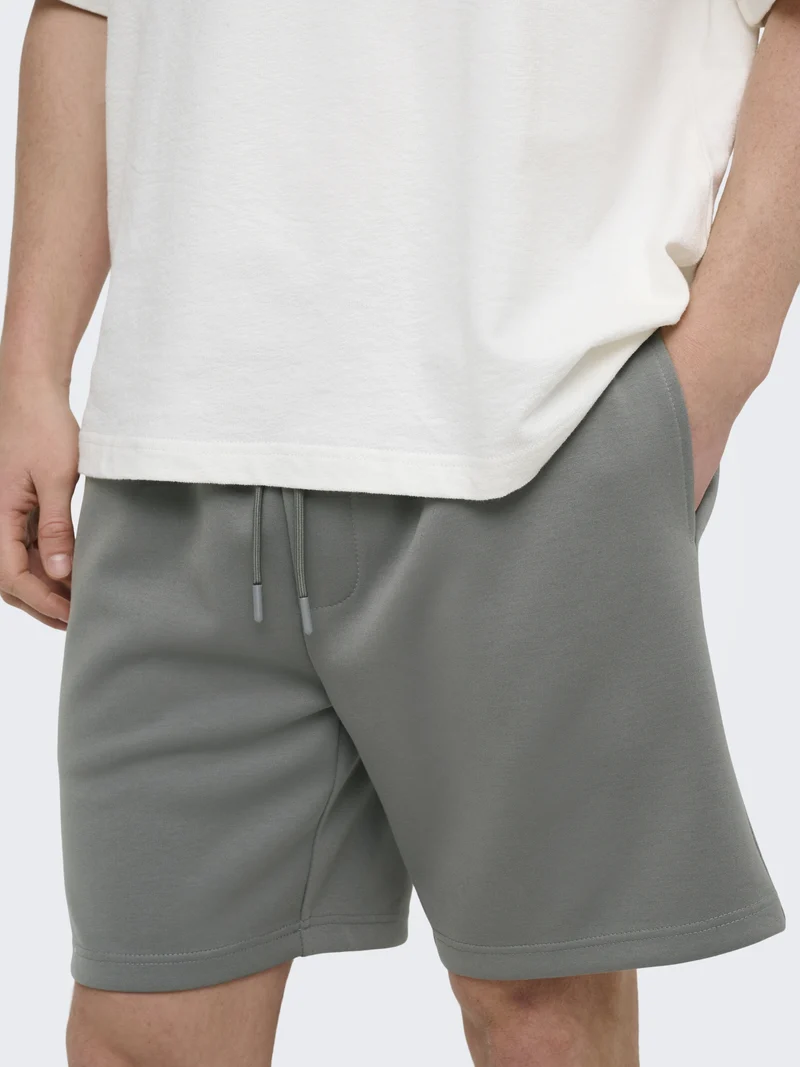 ONSLUCA LIFE RLX S SHORTS SWEAT, Sedona Sage