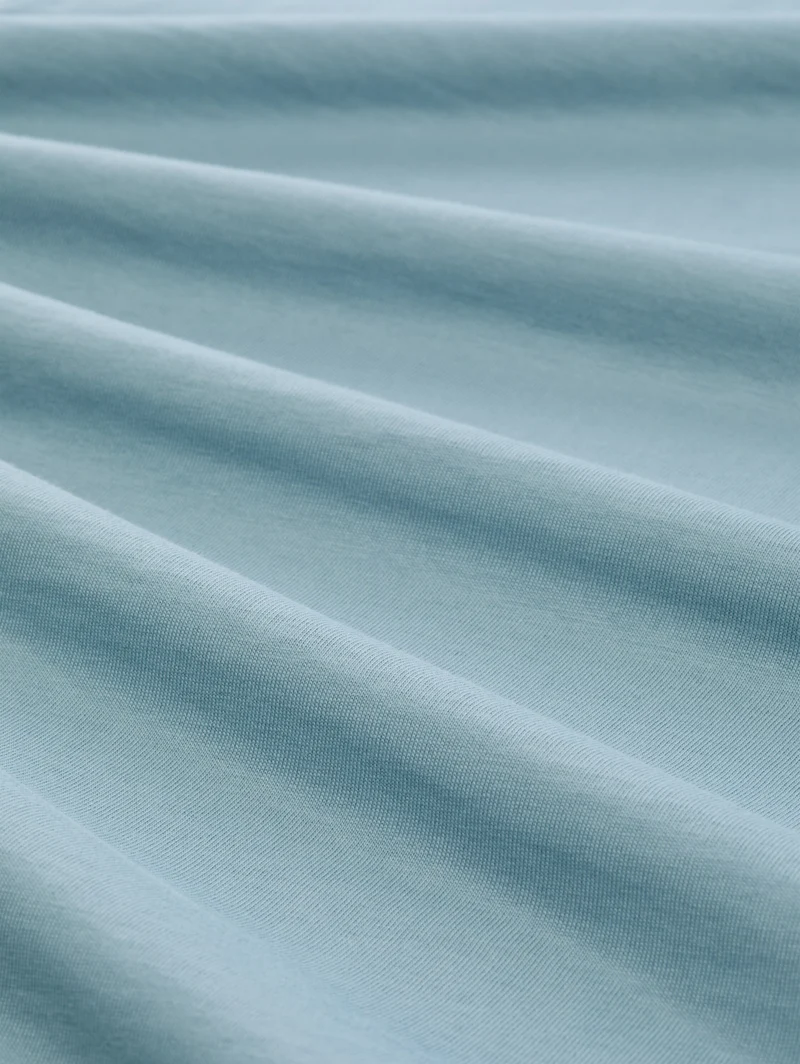 relaxed solid t-shirt, citadel blue