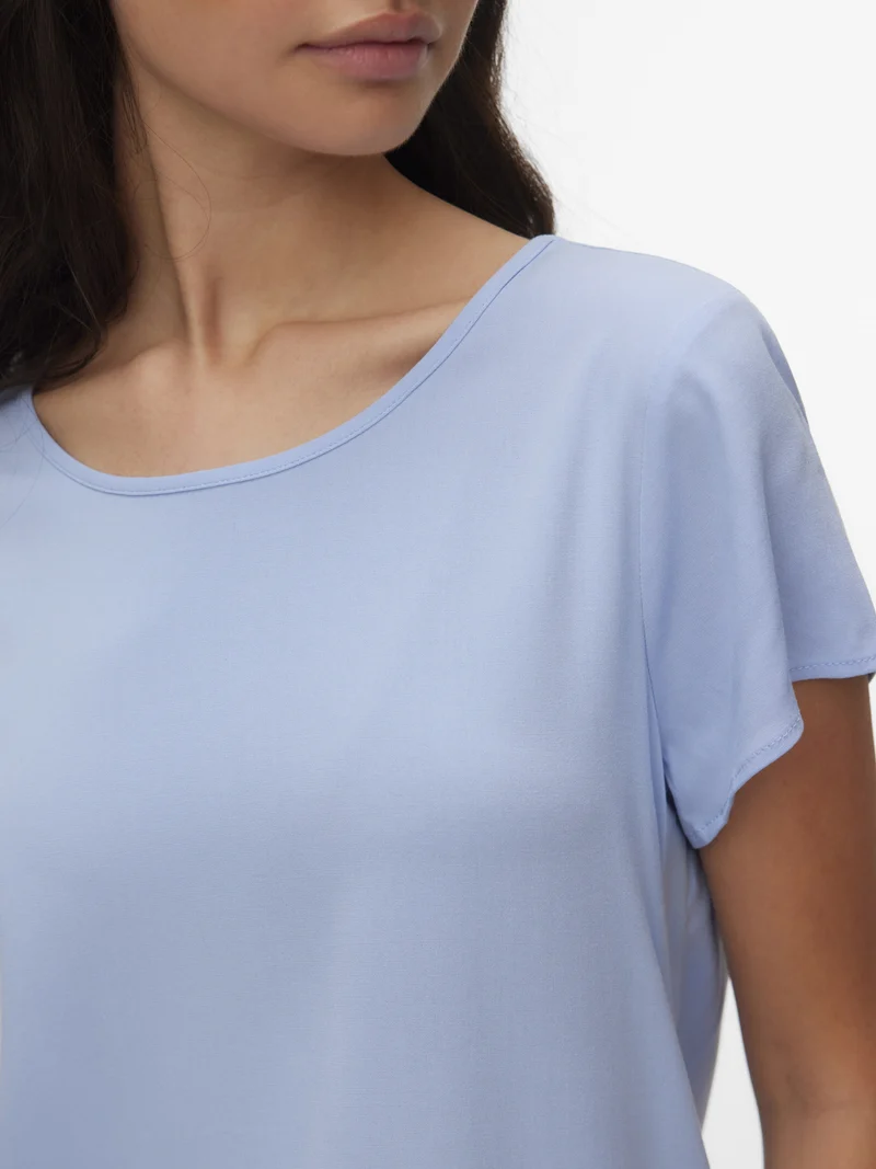 VMBELLA SS TOP WVN NOOS, Brunnera Blue