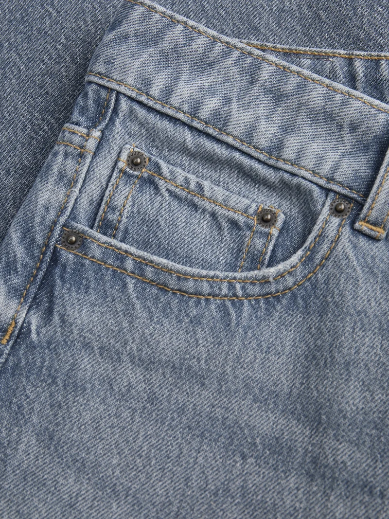 JXFUJI BARREL MW JEANS R251 DNM NOO, Medium Blue Denim