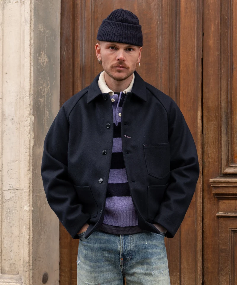 REWORK® WOOL PAINTER JACKET
