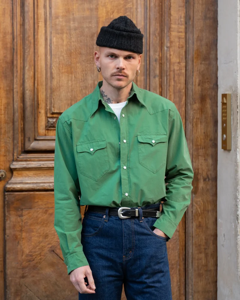 THE WESTERN POPLIN SHIRT