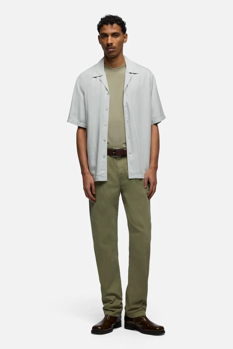 SLIMMY CHINO in Luxe Performance Sateen Sagebush
