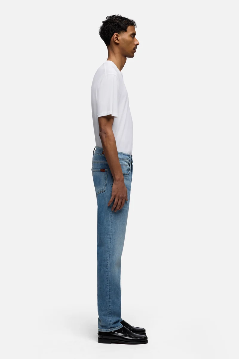 SLIMMY TAPERED in Luxe Vintage Steelwater