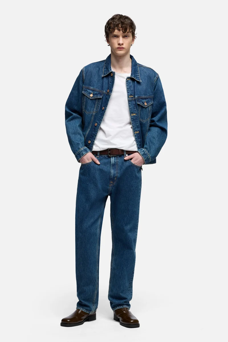 PERFECT JACKET in Denim Kingfisher