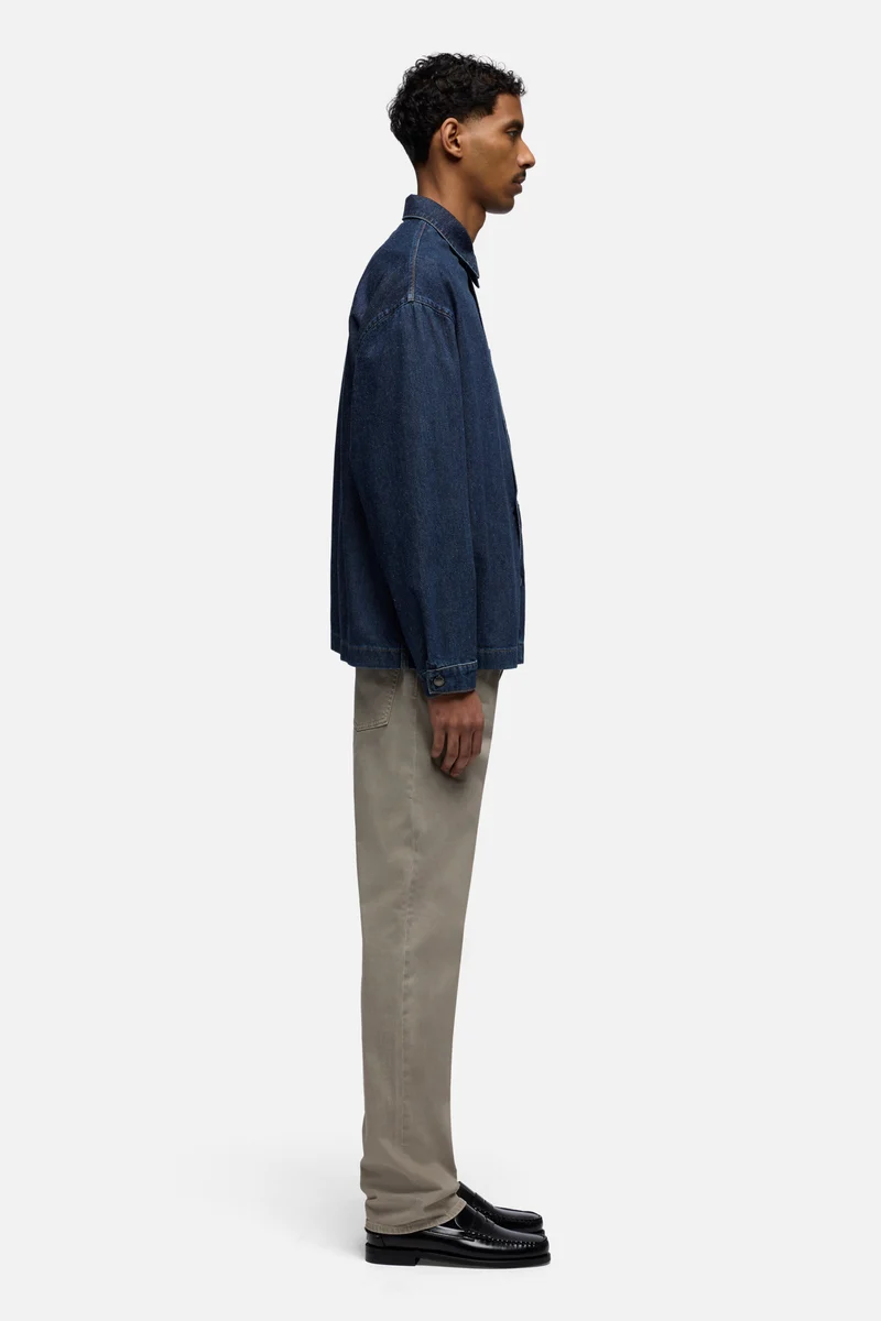 OVERSHIRT in Silk Denim Universe