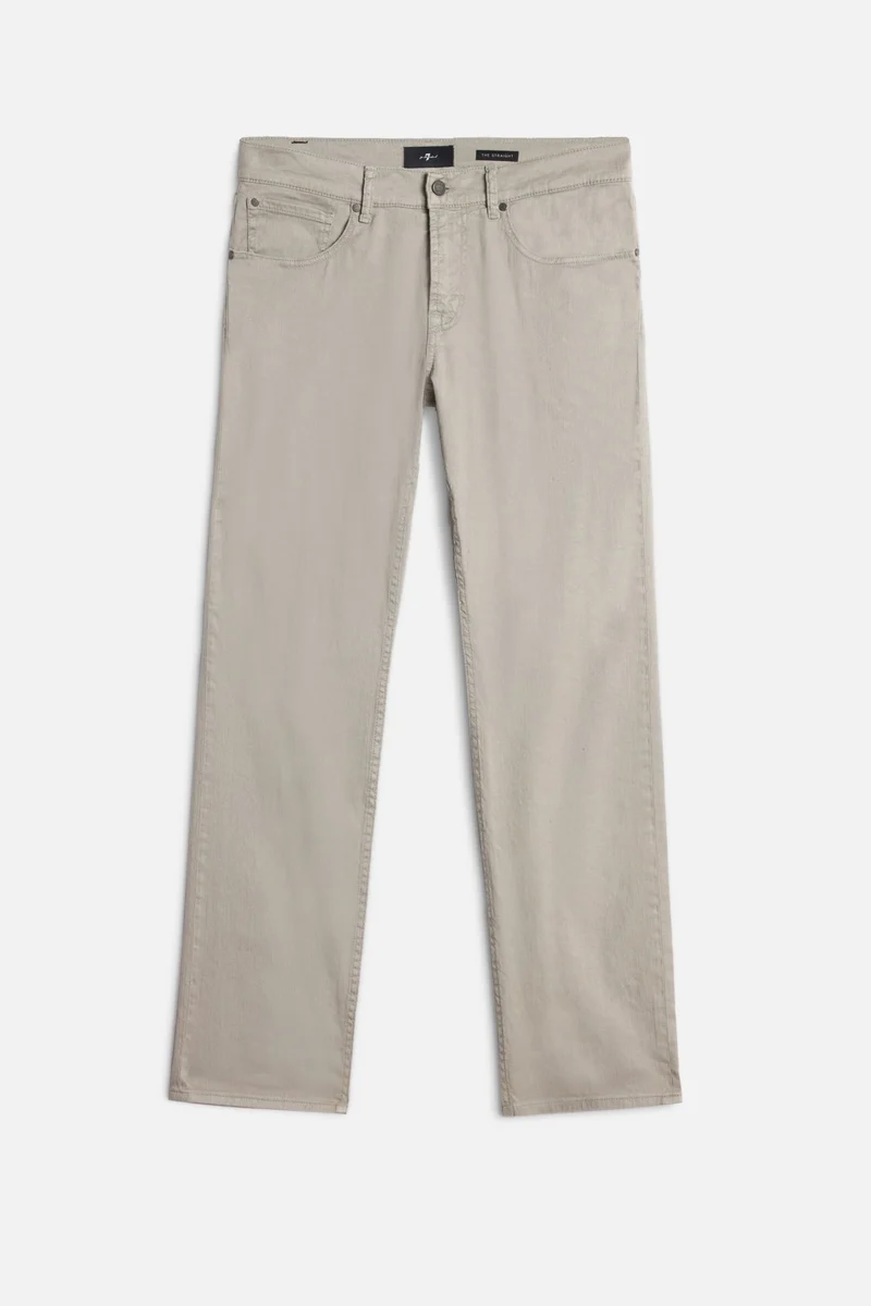 THE STRAIGHT in Denim Linen Iron