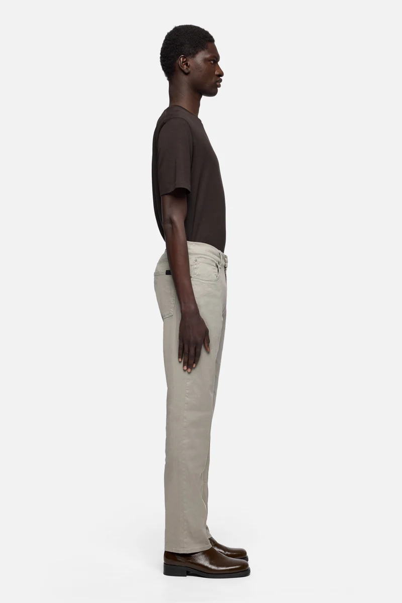 THE STRAIGHT in Denim Linen Iron