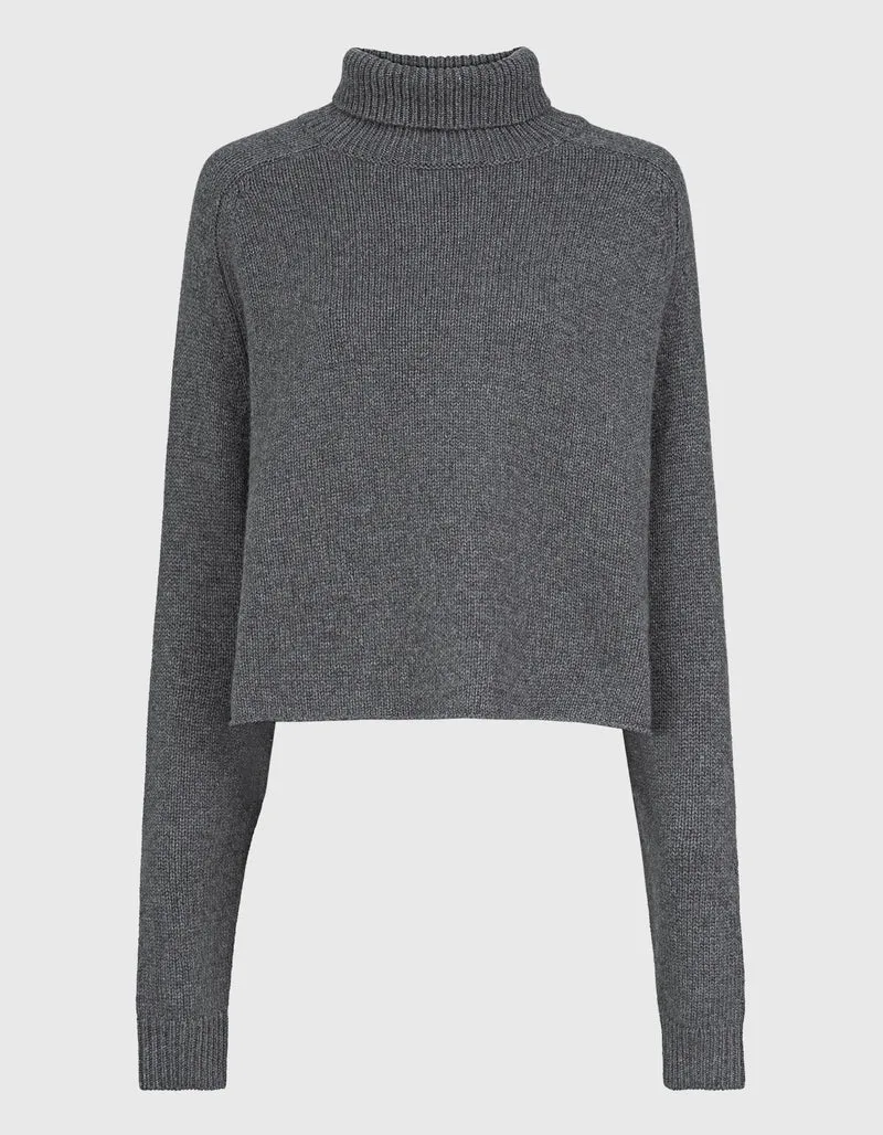 Oversize Kaschmir-Rollkragenpullover Cathie