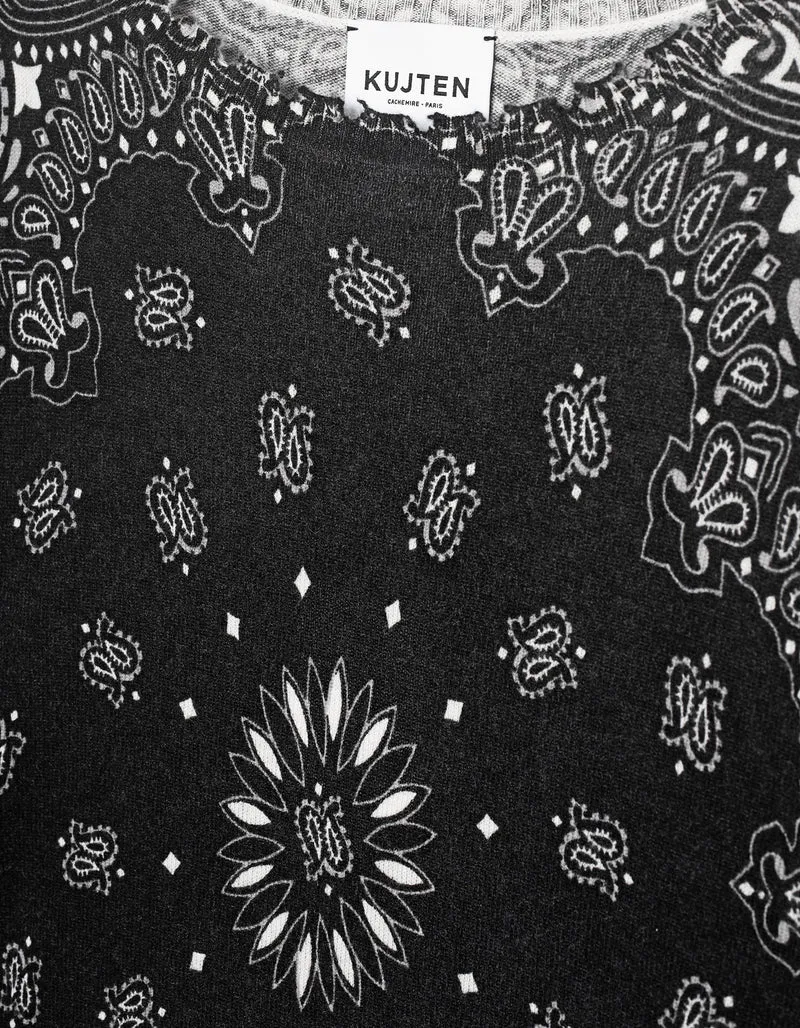 Destroyed Kaschmir-Pullover Mela Bandana