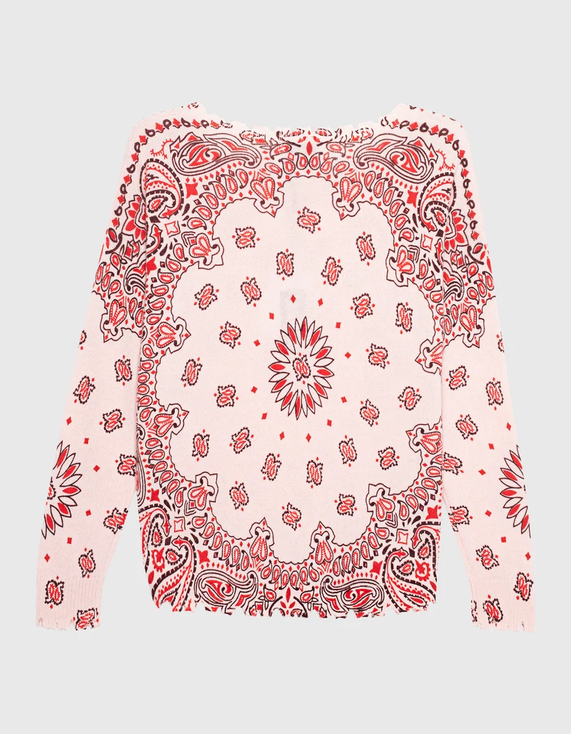 Destroyed Kaschmir-Pullover Mela Bandana
