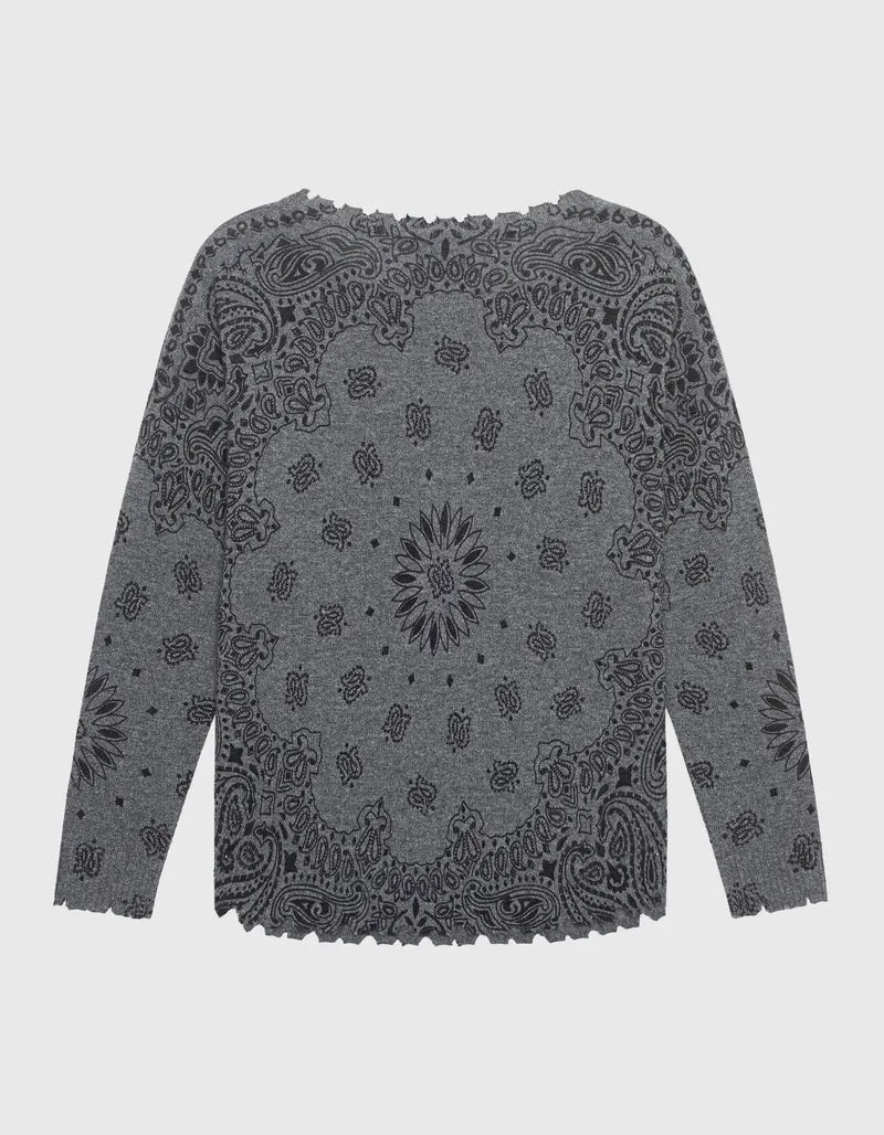Destroyed Kaschmir-Pullover Mela Bandana