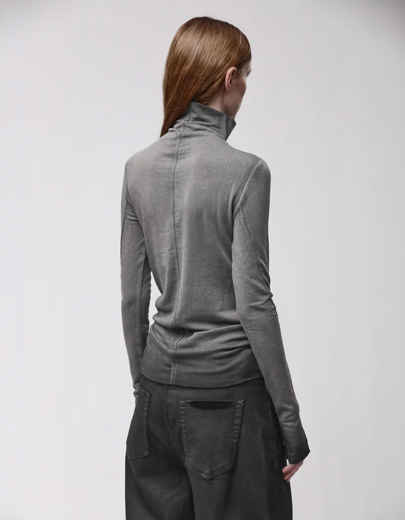 Rollkragen-Longsleeve