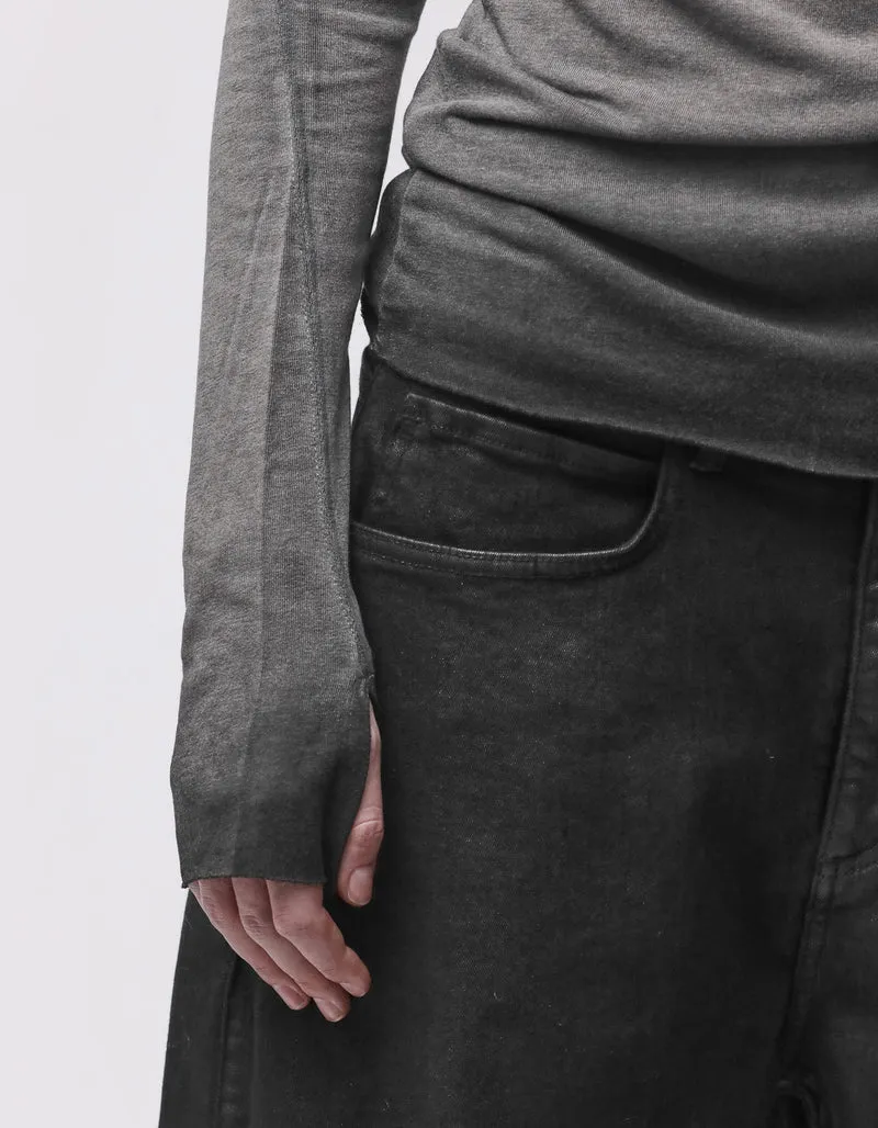 Rollkragen-Longsleeve