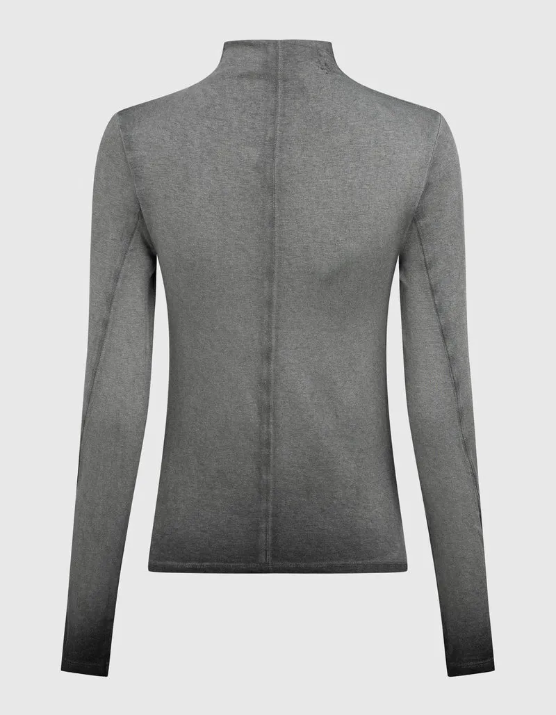 Rollkragen-Longsleeve