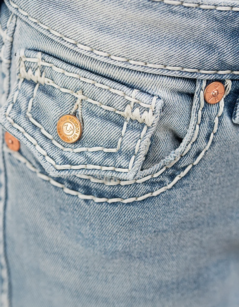 Mid Rise Bootcut Jeans Becca mit dekorativer Stickerei