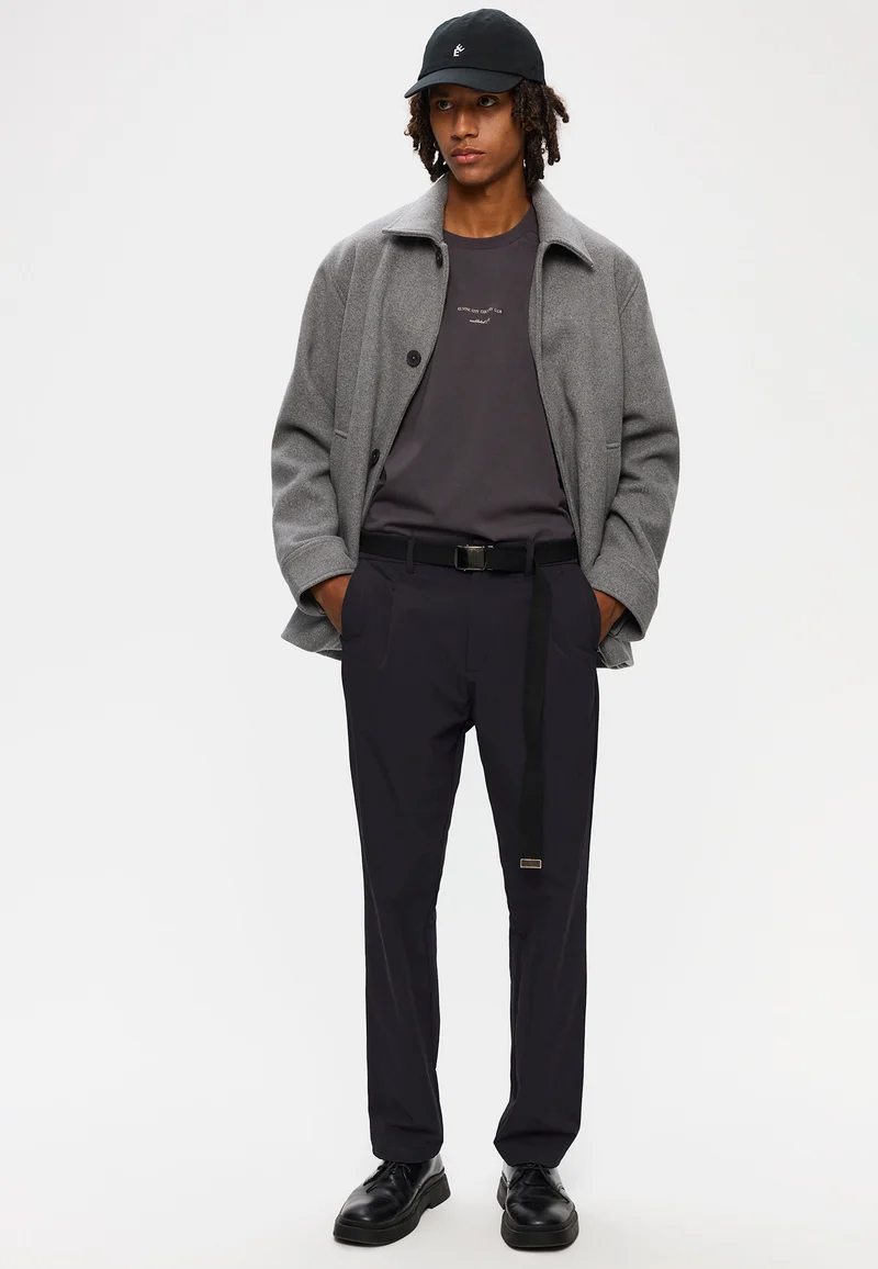 Elvine Herren Hose Arnason Co/Lyocell Stretch in Schwarz
