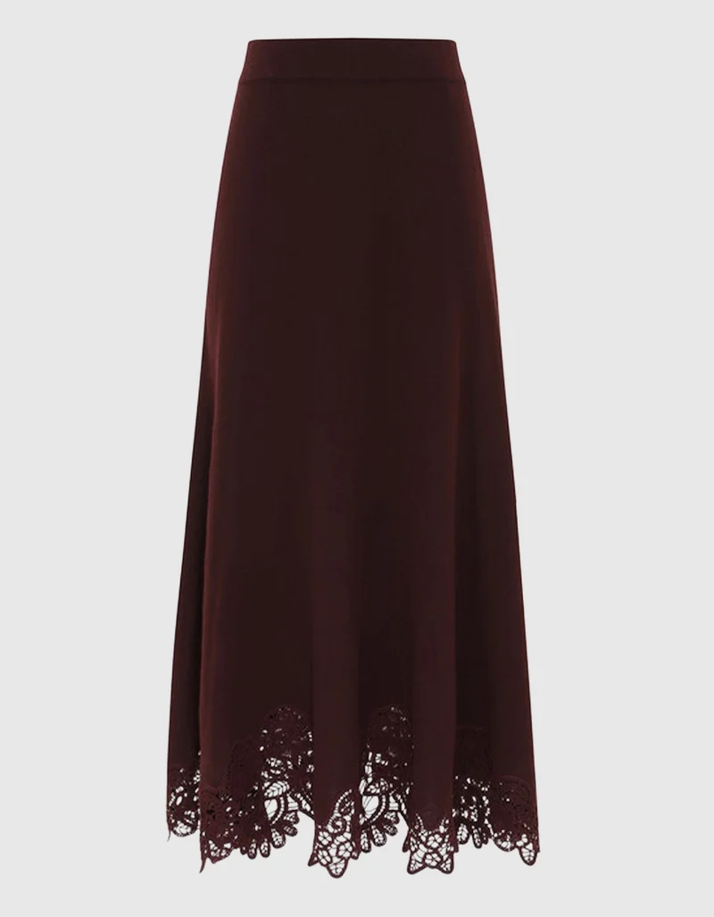 Midi-Rock Valiant Merino Lace